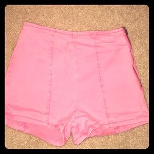 Pink shorts